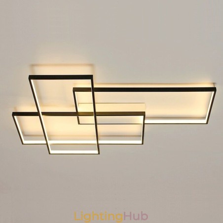 Modern Comtemporary Alumilium Painting Ceiling Light Flush Mount Wall Light with Remoter Dimmer for Living Room Bed Room Modern Comtemporary Alumilium Painting Ceiling Light Flush Mount Wall Light with Remoter Dimmer for Living Room Bed Room