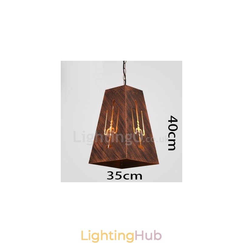 1 Light Retro Vintage Pendant Light Cafe House Pendant Lamp