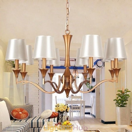 8 Light Candle Style Chandelier 8 Light Candle Style Chandelier