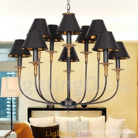 Retro Contemporary Candle Style Chandelier Retro Contemporary Candle Style Chandelier