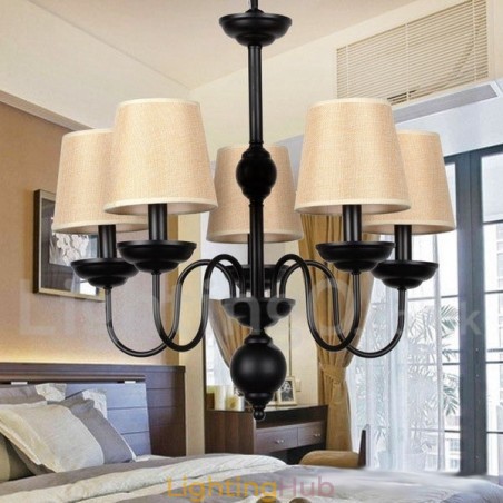 5 Light Rustic Retro Contemporary Candle Style Chandelier 5 Light Rustic Retro Contemporary Candle Style Chandelier