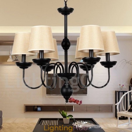 6 Light Rustic Retro Contemporary Candle Style Chandelier 6 Light Rustic Retro Contemporary Candle Style Chandelier
