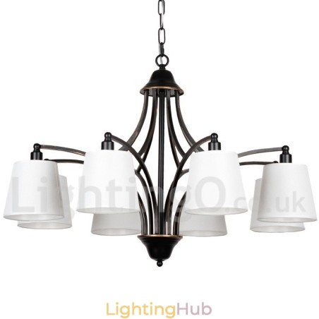 8 Light Rustic Retro Contemporary Candle Style Chandelier 8 Light Rustic Retro Contemporary Candle Style Chandelier