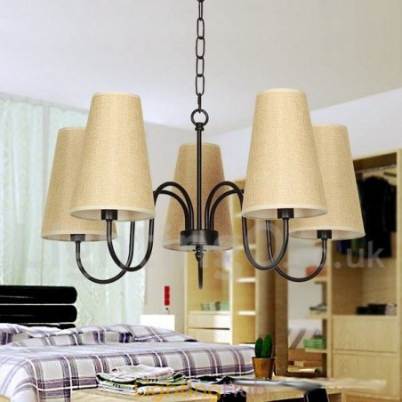 5 Light Retro Contemporary Candle Style Chandelier 5 Light Retro Contemporary Candle Style Chandelier