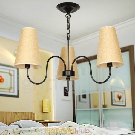 3 Light Retro Mediterranean Style Candle Style Chandelier 3 Light Retro Mediterranean Style Candle Style Chandelier