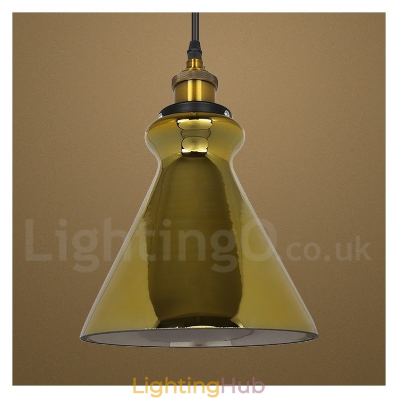 European Glass Pendant Light