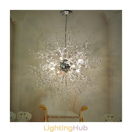 Firework Pendant Light Stainless Steel Dandelion Firework Pendant Light Stainless Steel Dandelion