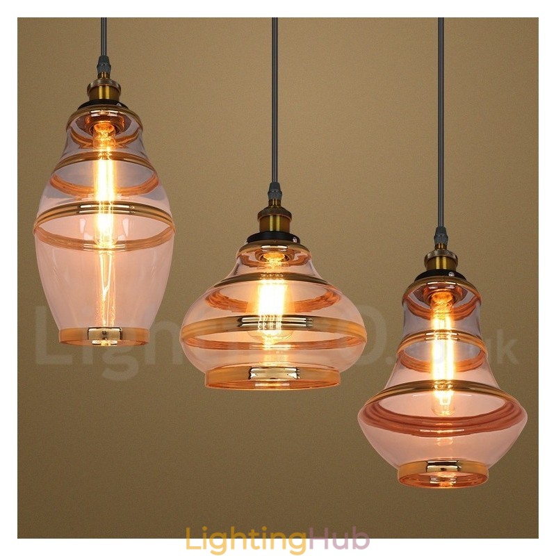 Bar Lounge European Glass Pendant Light