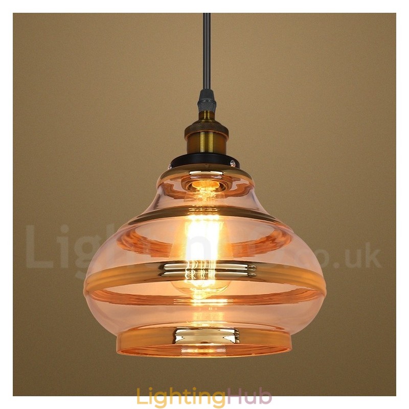 Bar Lounge European Glass Pendant Light