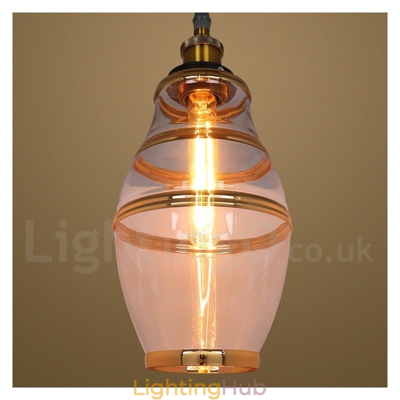 Bar Lounge European Glass Pendant Light