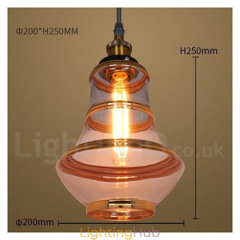Bar Lounge European Glass Pendant Light