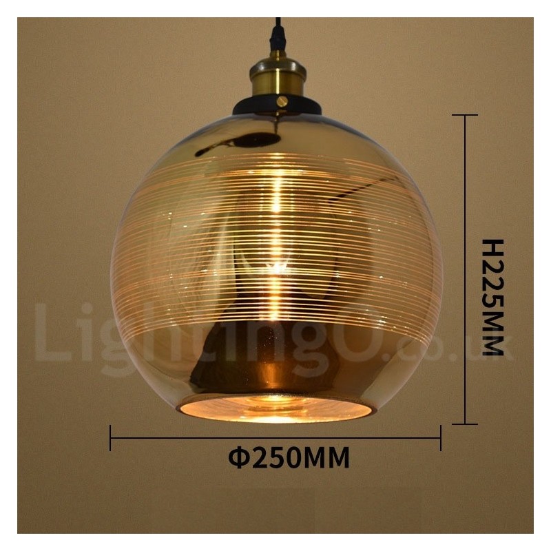 European Glass Pendant Light Cafe Pendant Lamp