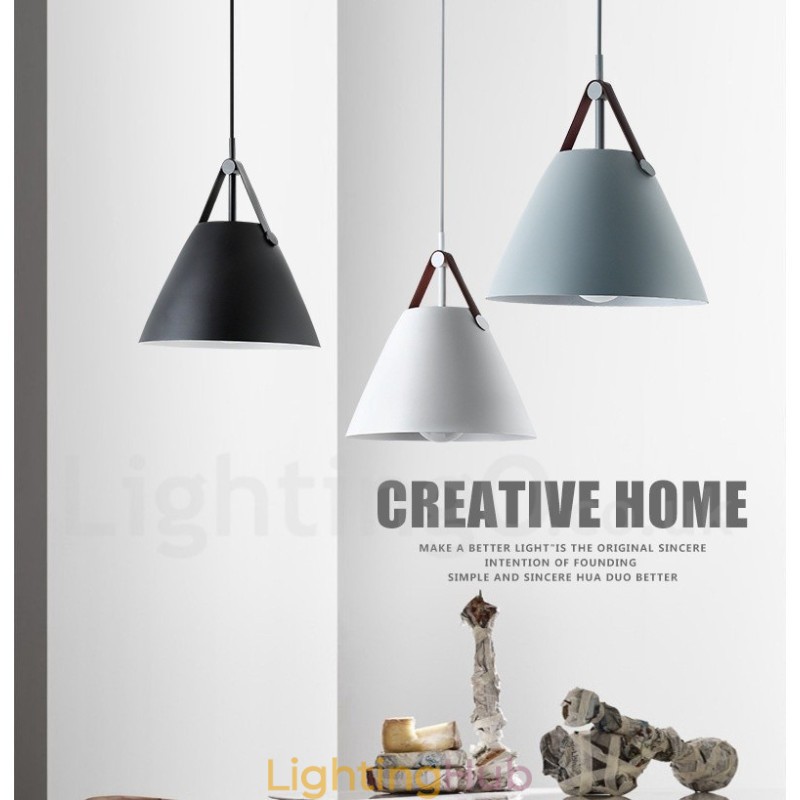 1 Light Nordic Style Pendant Light Vintage Pendant Lamp
