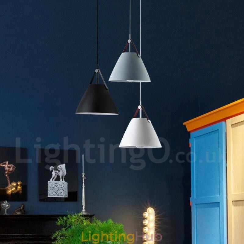 1 Light Nordic Style Pendant Light Vintage Pendant Lamp