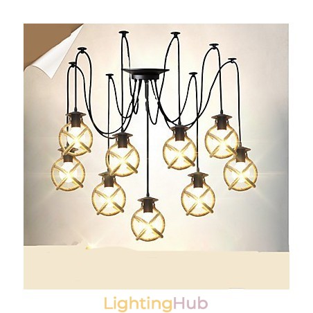 Rope lamp Chandelier Clothing long Creative The Heavenly Maids Scatter Blossoms. Spider lamp Rope lamp Chandelier Clothing long Creative The Heavenly Maids Scatter Blossoms. Spider lamp