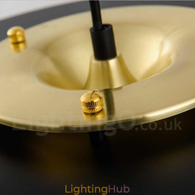 1 Light Modern Contemporary Luxury Pendant Light with Glass Shade