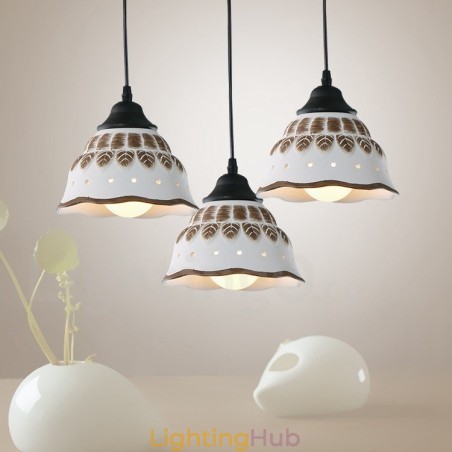 1 Light Modern Contemporary Pendant Light with Ceramic Shade 1 Light Modern Contemporary Pendant Light with Ceramic Shade