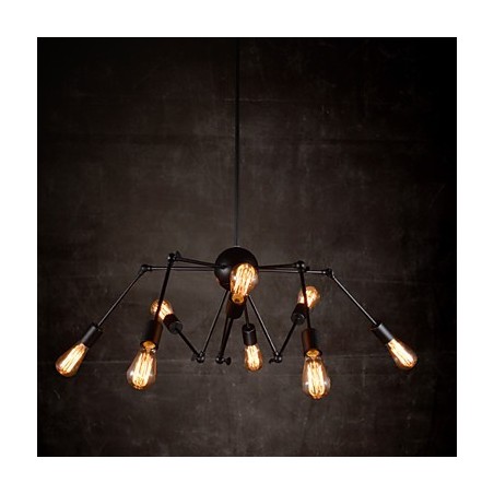 Creative 8 Light Brushed Nickel Chandelier Creative 8 Light Brushed Nickel Chandelier