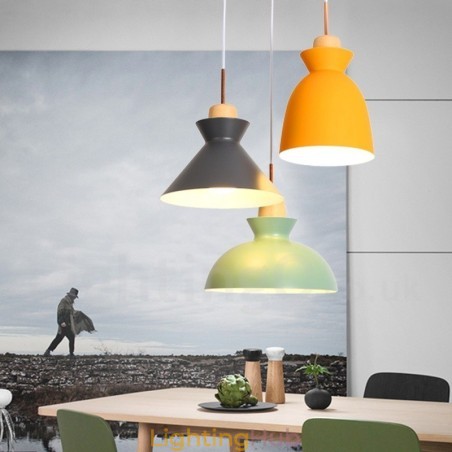 1 Light Modern Contemporary Steel Pendant Light with Aluminum alloy Shade 1 Light Modern Contemporary Steel Pendant Light with Aluminum alloy Shade