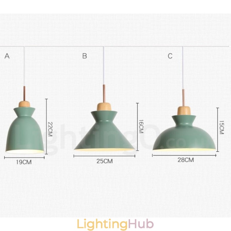 1 Light Modern Contemporary Steel Pendant Light with Aluminum alloy Shade