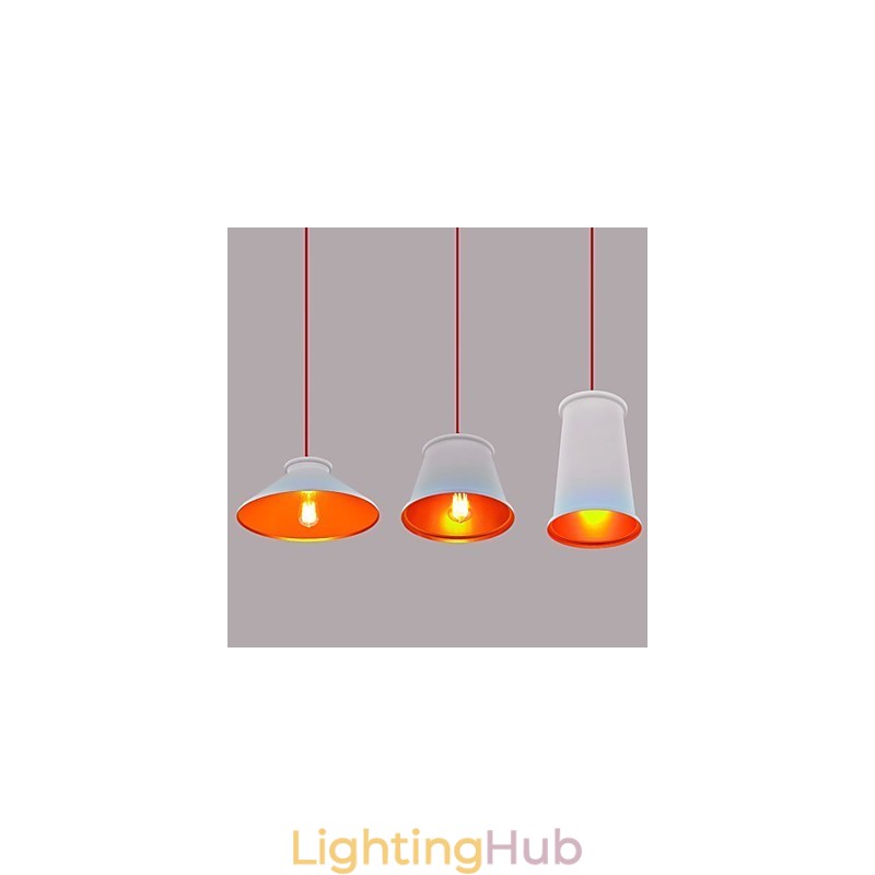 Chandelier Mini Style Modern Contemporary Metal 3 Light Pendant Light