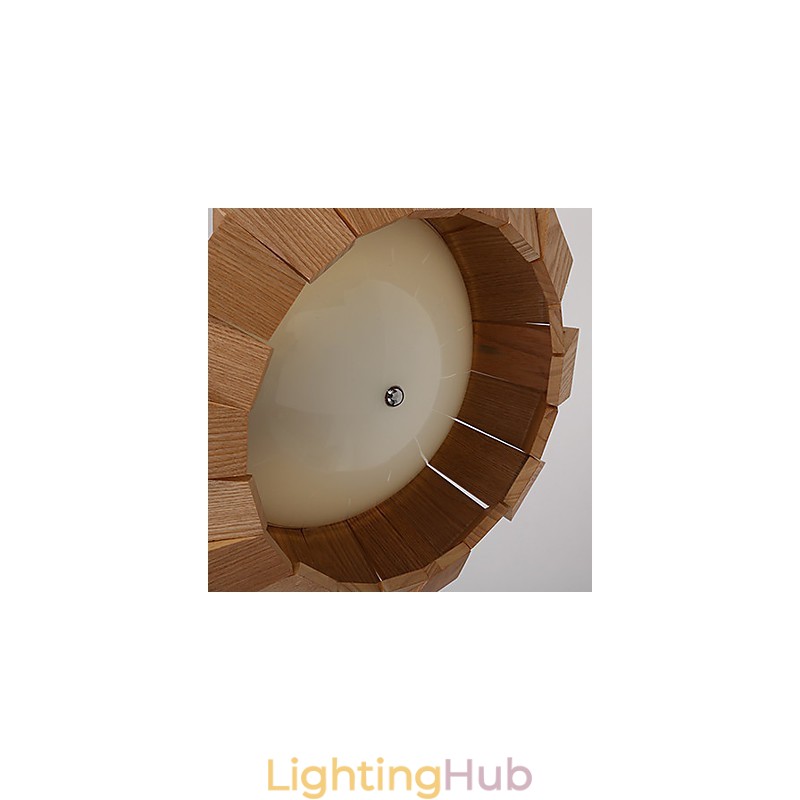 Chandelier Country Wood Bamboo
