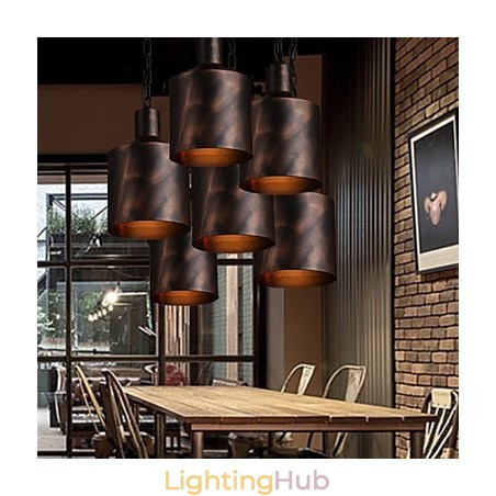 Chandelier Rustic Lodge Drum Metal Pendant Light Chandelier Rustic Lodge Drum Metal Pendant Light