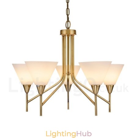 5 Light Retro Rustic Luxury Brass Pendant Lamp Chandelier with Glass Shade 5 Light Retro Rustic Luxury Brass Pendant Lamp Chandelier with Glass Shade