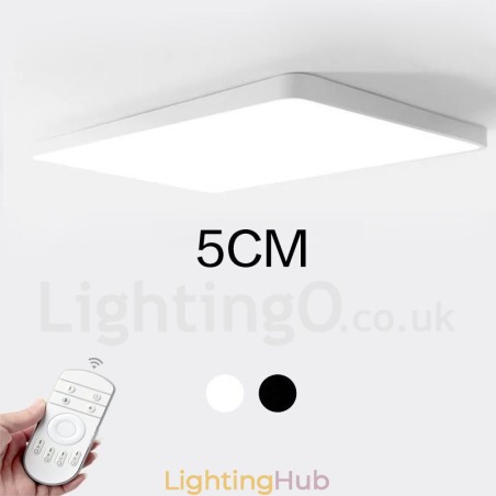 Dimmable Modern Contemporary Nordic Style Flush Mount Ceiling Lights with Acrylic Shade with Remote Control Dimmable Modern Contemporary Nordic Style Flush Mount Ceiling Lights with Acrylic Shade with Remote Control