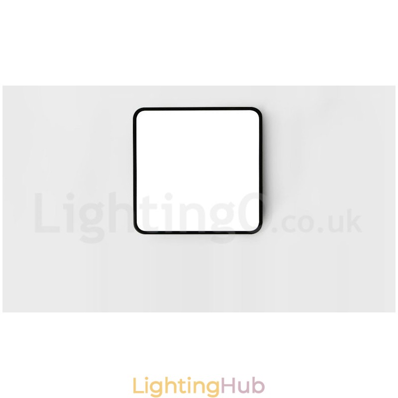 Dimmable Modern Contemporary Nordic Style Flush Mount Ceiling Lights with Acrylic Shade with Remote Control