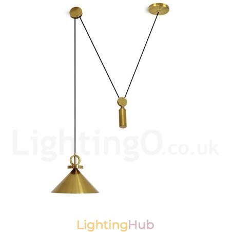 Pure Copper Modern Contemporary Nordic Style Rise and Fall Pendant Light Brass Ceiling Lamp Pure Copper Modern Contemporary Nordic Style Rise and Fall Pendant Light Brass Ceiling Lamp