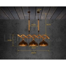 3 Light Pendant Light Ceiling Lamp