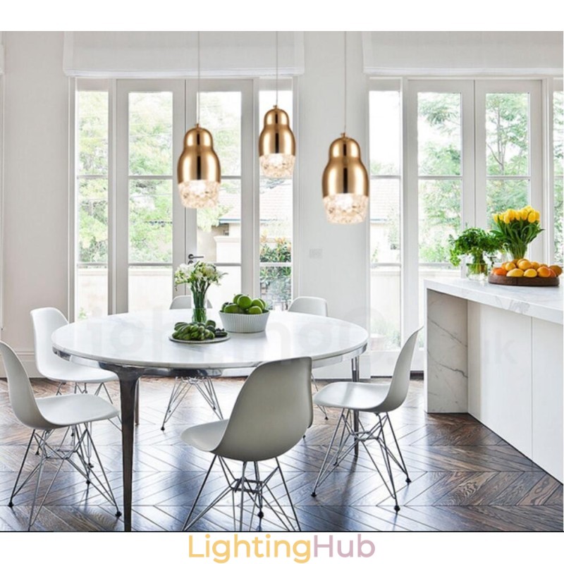 Modern Contemporary 1 Light Aluminum Alloy Pendant Light with Acrylic Shade