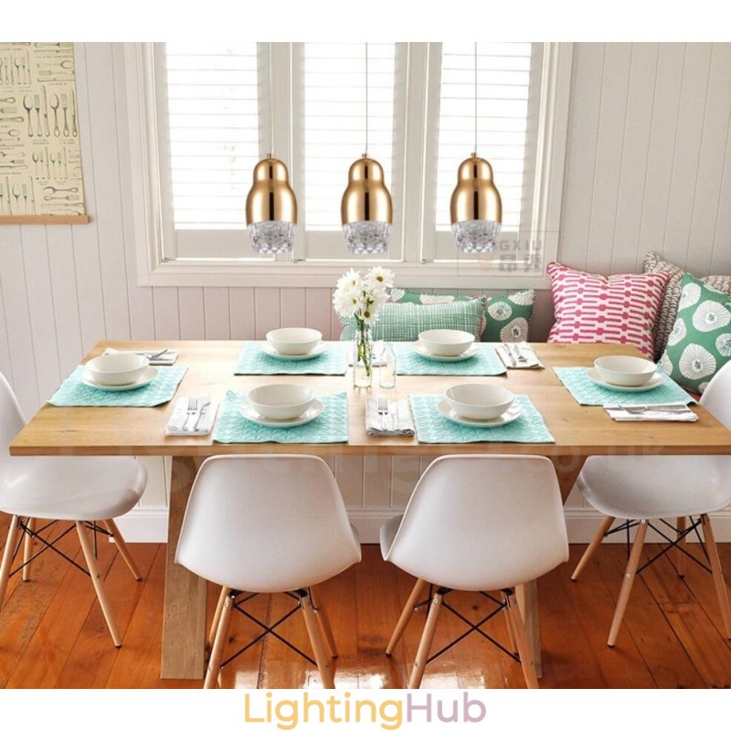 Modern Contemporary 1 Light Aluminum Alloy Pendant Light with Acrylic Shade