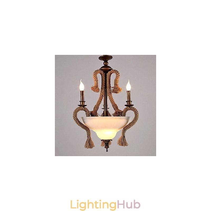 Chandelier Mini Style Modern Contemporary Metal