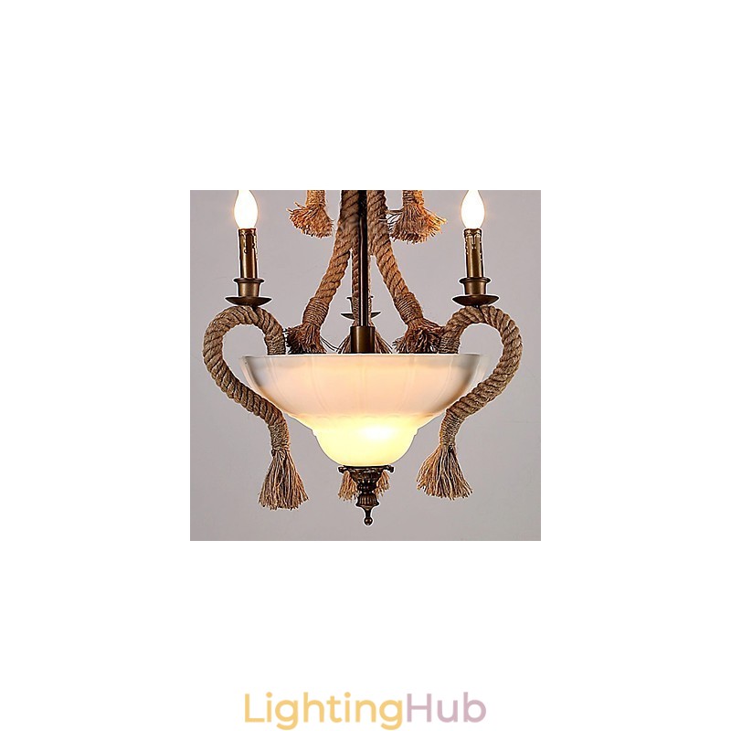 Chandelier Mini Style Modern Contemporary Metal