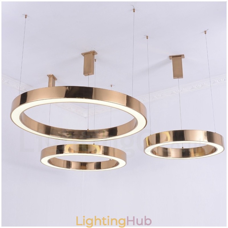 Modern Contemporary 1 Light Steel Pendant Light with Acrylic Shade
