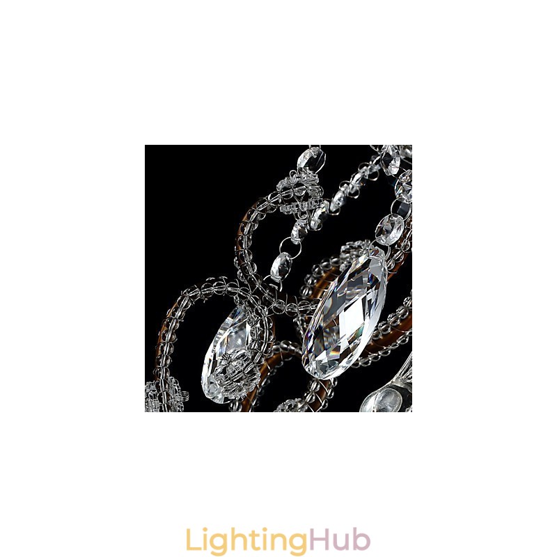 Modern Chandelier Design Vintage Chandelier Loft Crystal Light Fixture Lustre Hanging Lamp
