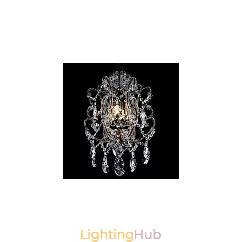 Modern Chandelier Design Vintage Chandelier Loft Crystal Light Fixture Lustre Hanging Lamp