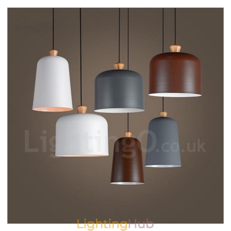 Modern Contemporary 1 Light Aluminum Alloy Pendant Light with Aluminum Alloy Shade