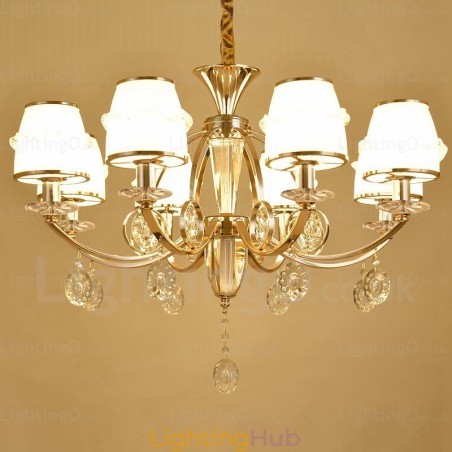6 Light Nordic Chandelier with Glass Shade 6 Light Nordic Chandelier with Glass Shade