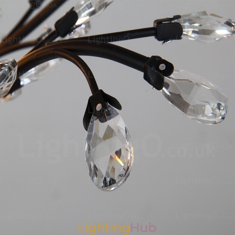 8 Light Country Rustic Chandelier