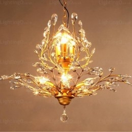 8 Light Country Rustic Chandelier