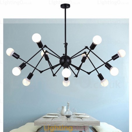 12 Light Vintage Retro Chandelier Shops 12 Light Vintage Retro Chandelier Shops
