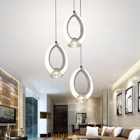 1 Light Modern Contemporary Pendant Light with Crystal Shade 1 Light Modern Contemporary Pendant Light with Crystal Shade