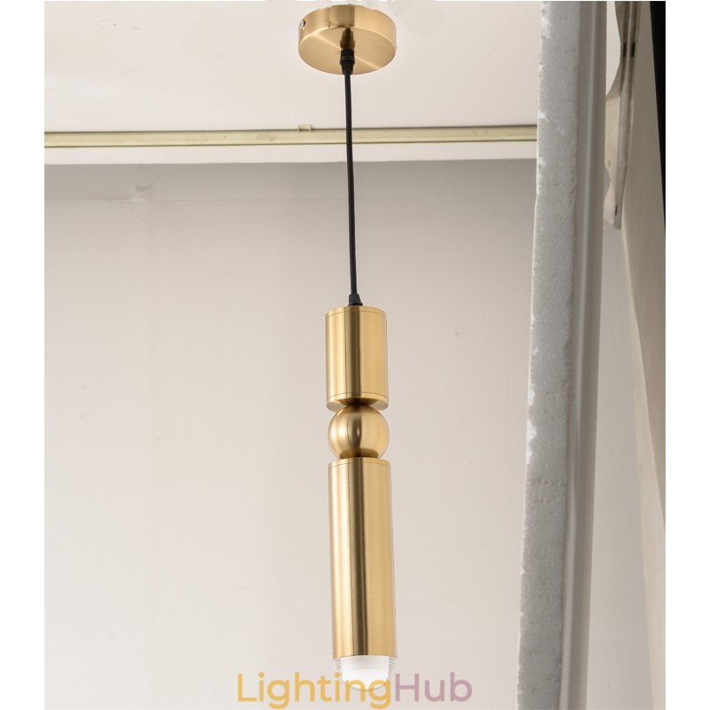 1 Light Modern Contemporary Pendant Light with Acrylic Shade