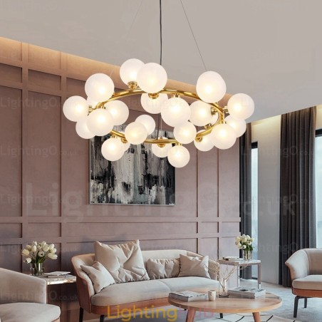 25 Light Nordic Pendant Light with Glass Shade 25 Light Nordic Pendant Light with Glass Shade