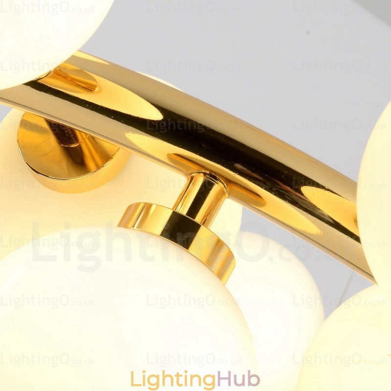 25 Light Nordic Pendant Light with Glass Shade