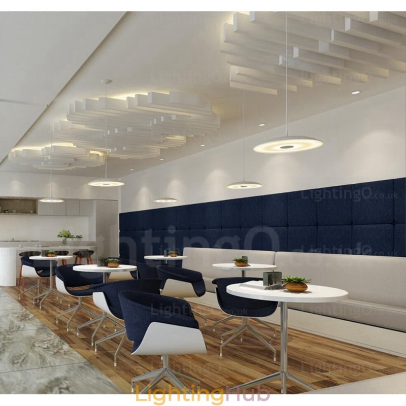 1 Light Modern Contemporary Pendant Light with Glass Shade