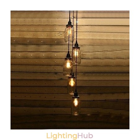 The North American Country Style Of american Art Bottle Chandelier The North American Country Style Of american Art Bottle Chandelier